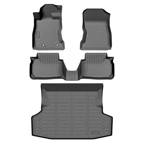 Cartist Floor Mats and Cargo Liner Fit for WRX 2022-2025 All Weather Floor Mat WRX Accessories Heavy Duty Carpet Protection
