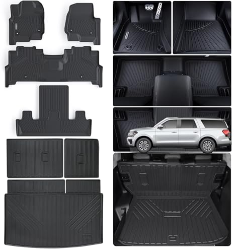 WAYIDSS 7-Seat TPE Floor & Trunk Kit