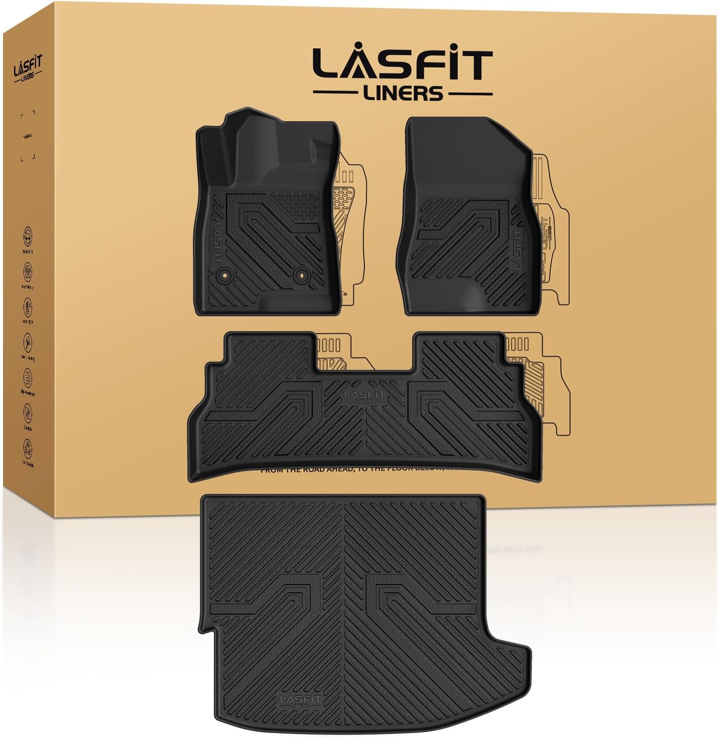 LASFIT Floor Mats for Chevy Trax 2024-2026