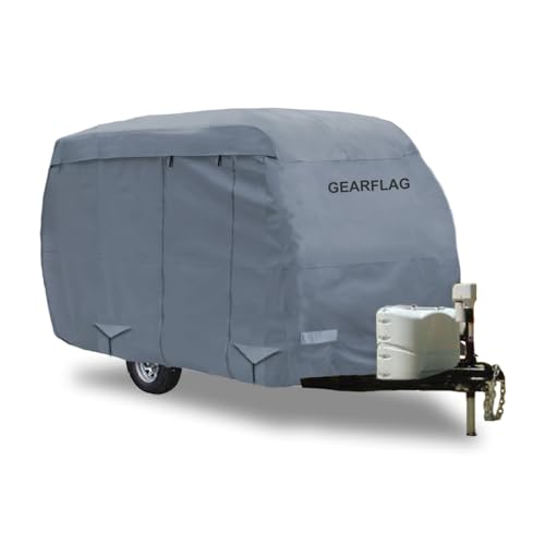 GEARFLAG Fiberglass Travel Trailer Cover