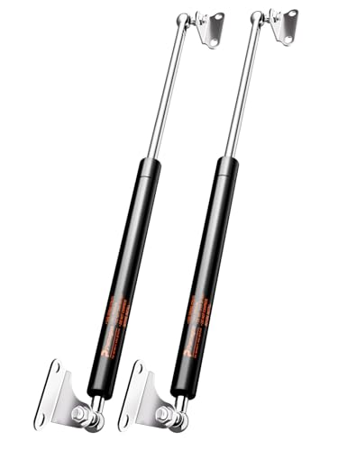 36 inch 35 lbs 156 N Gas Struts, 36" Shocks with Mounting Brackets for TV Cabinets Custom Window Hatch Door Cover RV Bed Spring, 2 Pack