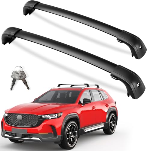 KINGGERI Lockable 220LBS Roof Rack Cross Bars