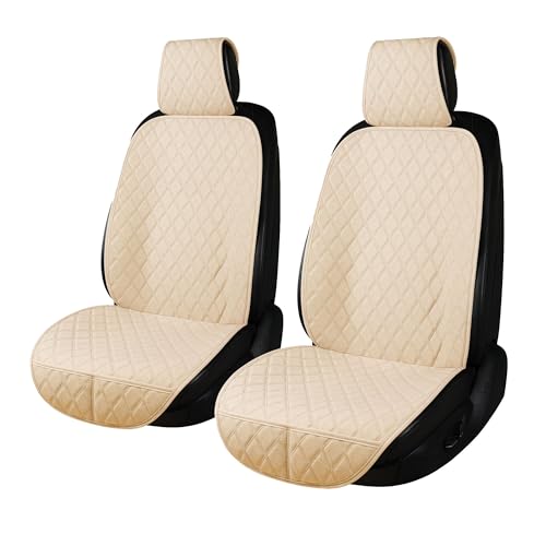 2PCS Linen Front Seat Covers (BaoLL)