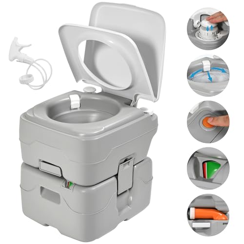 YITAHOME Portable Toilet Camping Porta Potty
