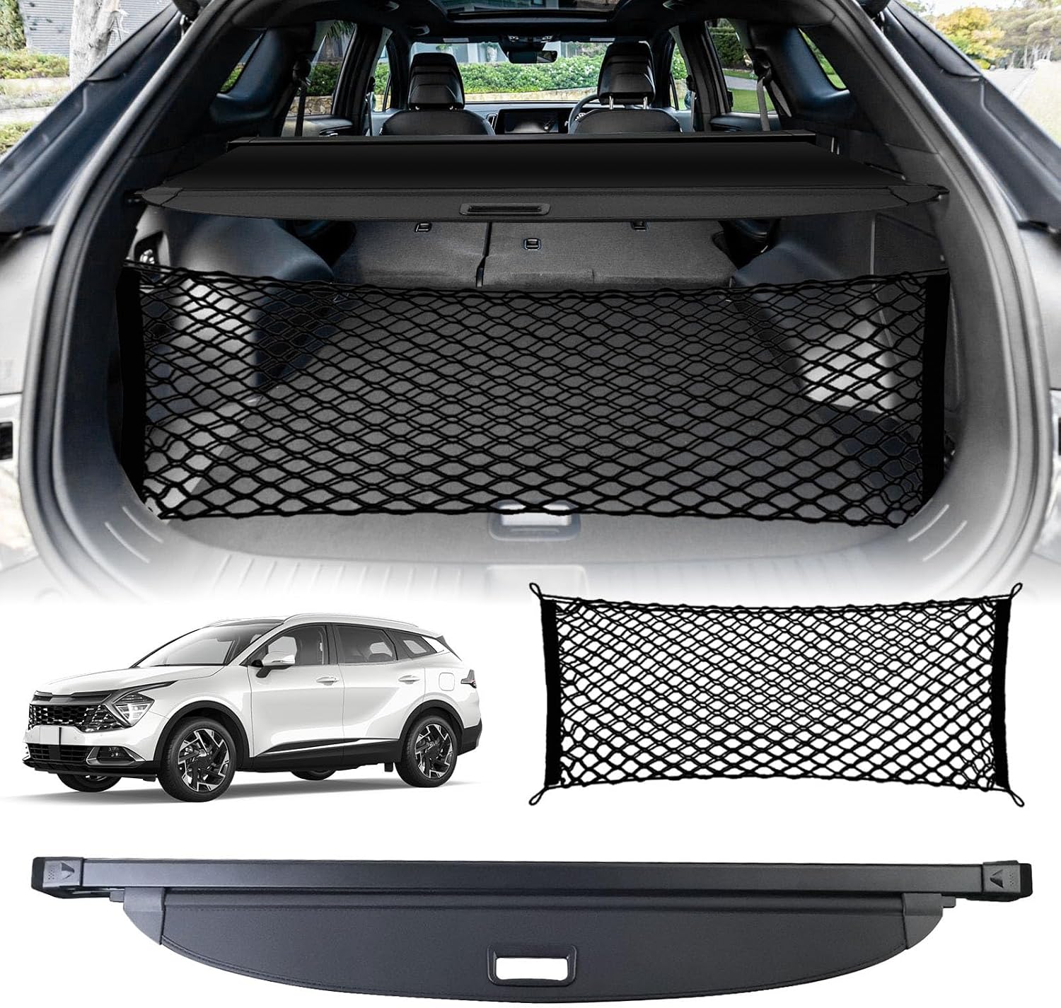 Tesmirror Rear Cargo Cover (Sportage)