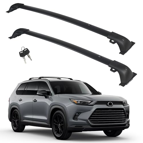 Autekcomma Heavy Duty Black Upgraded Roof Rack Crossbar