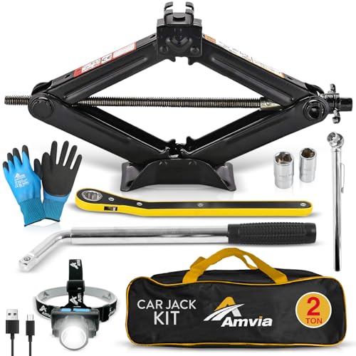 AMVIA 2-Ton Scissor Jack Kit