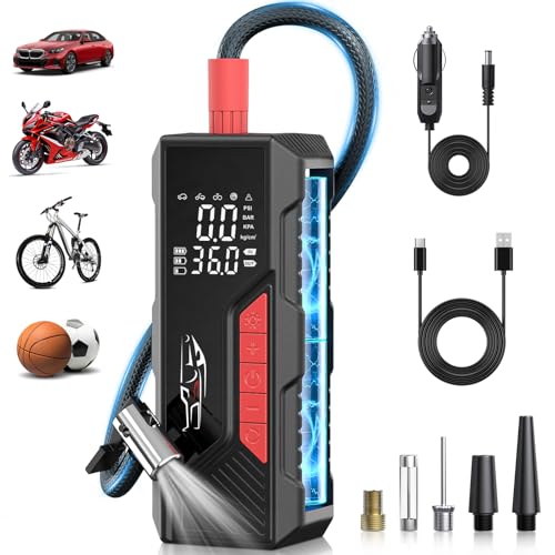 Aneson Tire Inflator Portable Air Compressor