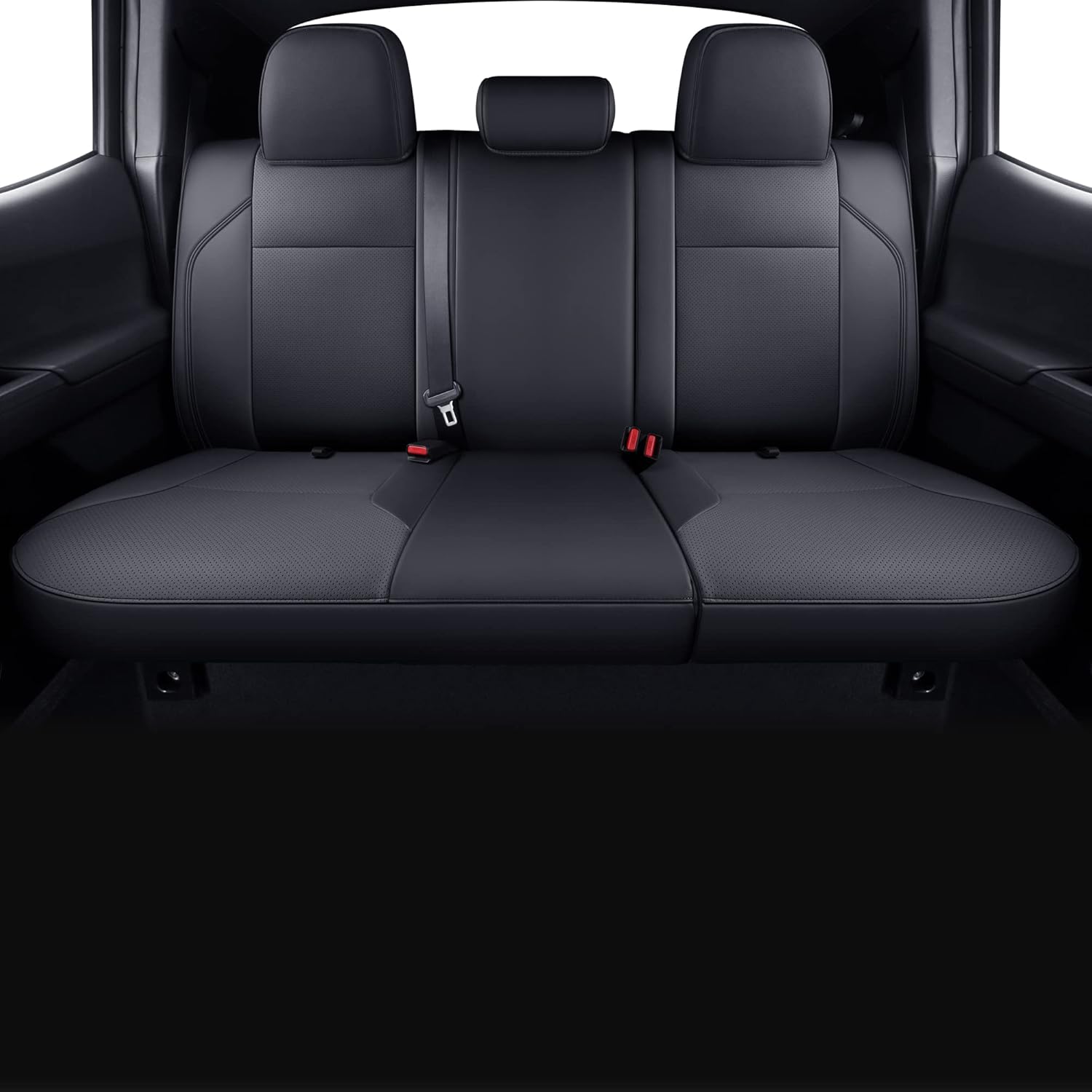 LUCKYMAN CLUB Rear Seat Covers (Black Rear)