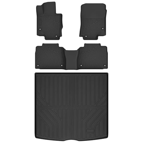 Floor Mats Fit for Mercedes Benz GLE 2020-2025, GLE350/GLE450 (No for Coupe/AMG), All Weather Floor Liner for GLE Accessories, Heavy Duty Waterproof