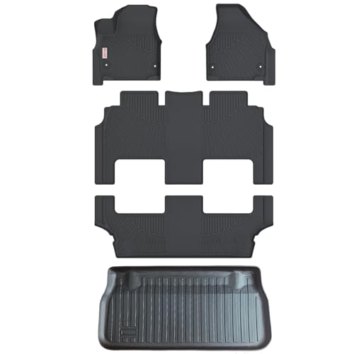 RILLEC Floor Mats & Cargo Liner (Chrysler Pacifica)