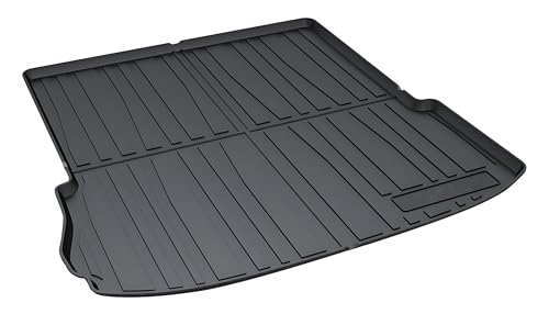 Explorer Cargo Liner - All-Weather Cargo Mats Compatible with Ford Explorer 2011-2019 Models,3D Custom-Fit Waterproof Non-Slip Durable Odorless TPO High-Raised Edge Trunk Tray Floor Mat