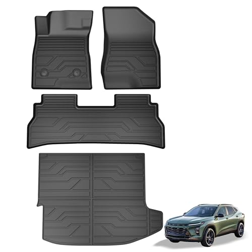 KARPAL Floor Mats for 2024-2026 Chevy Trax & Buick Envista, All-Weather TPE Custom Fit Floor Liners Car Accessories