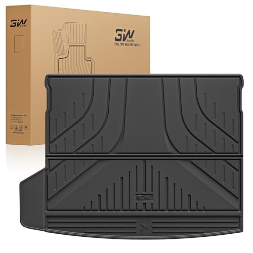 3W Cargo Liner for BMW X3 2025 2026, BMW X3 Accessories Custom Fit TPE All Weather Car Trunk Mat for 30/M50 xDrive