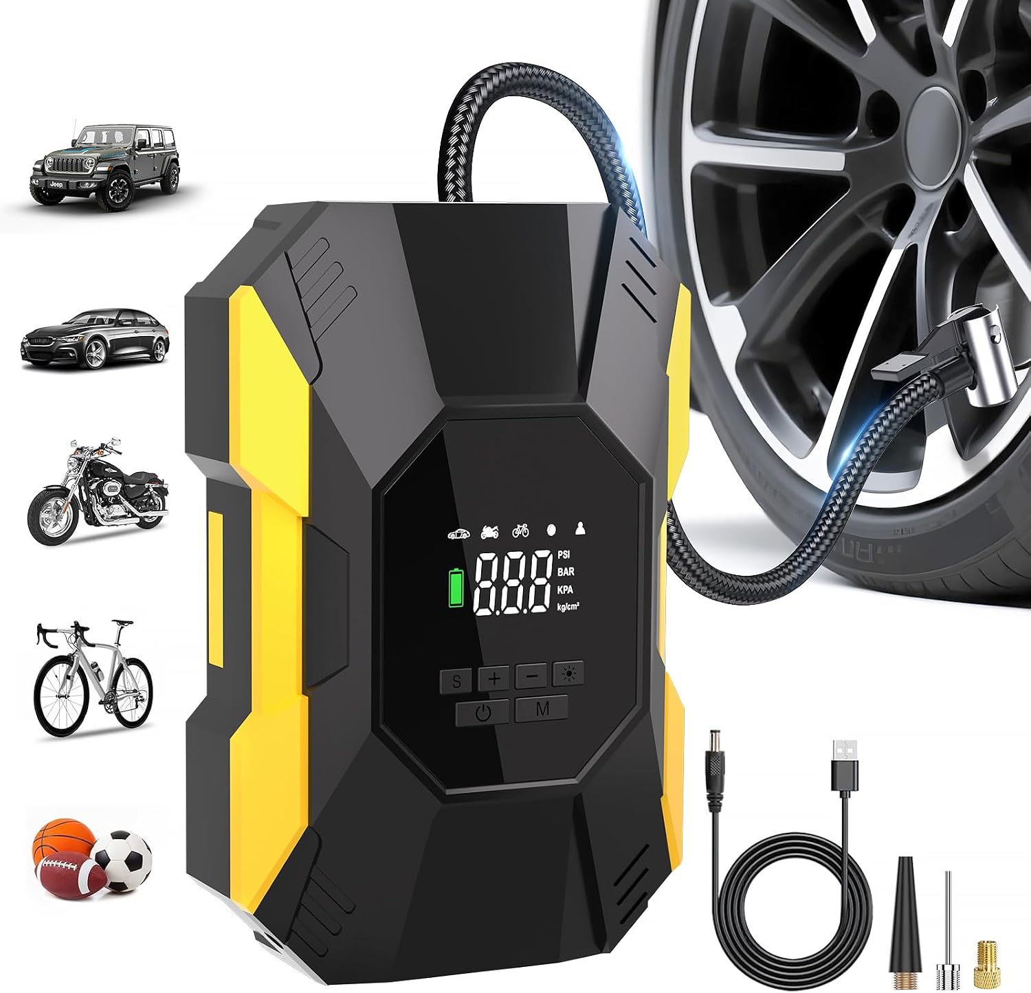 FLYKID Portable Cordless Inflator