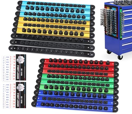 SEDY 18-Piece Magnetic Socket Holder