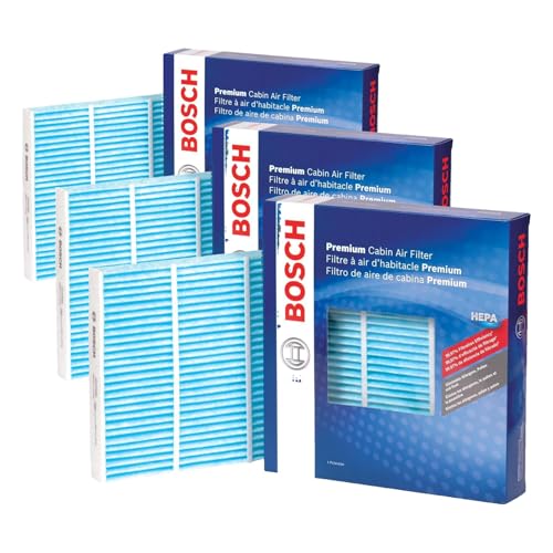 BOSCH 6055C HEPA Cabin Air Filter (Pack of 3)