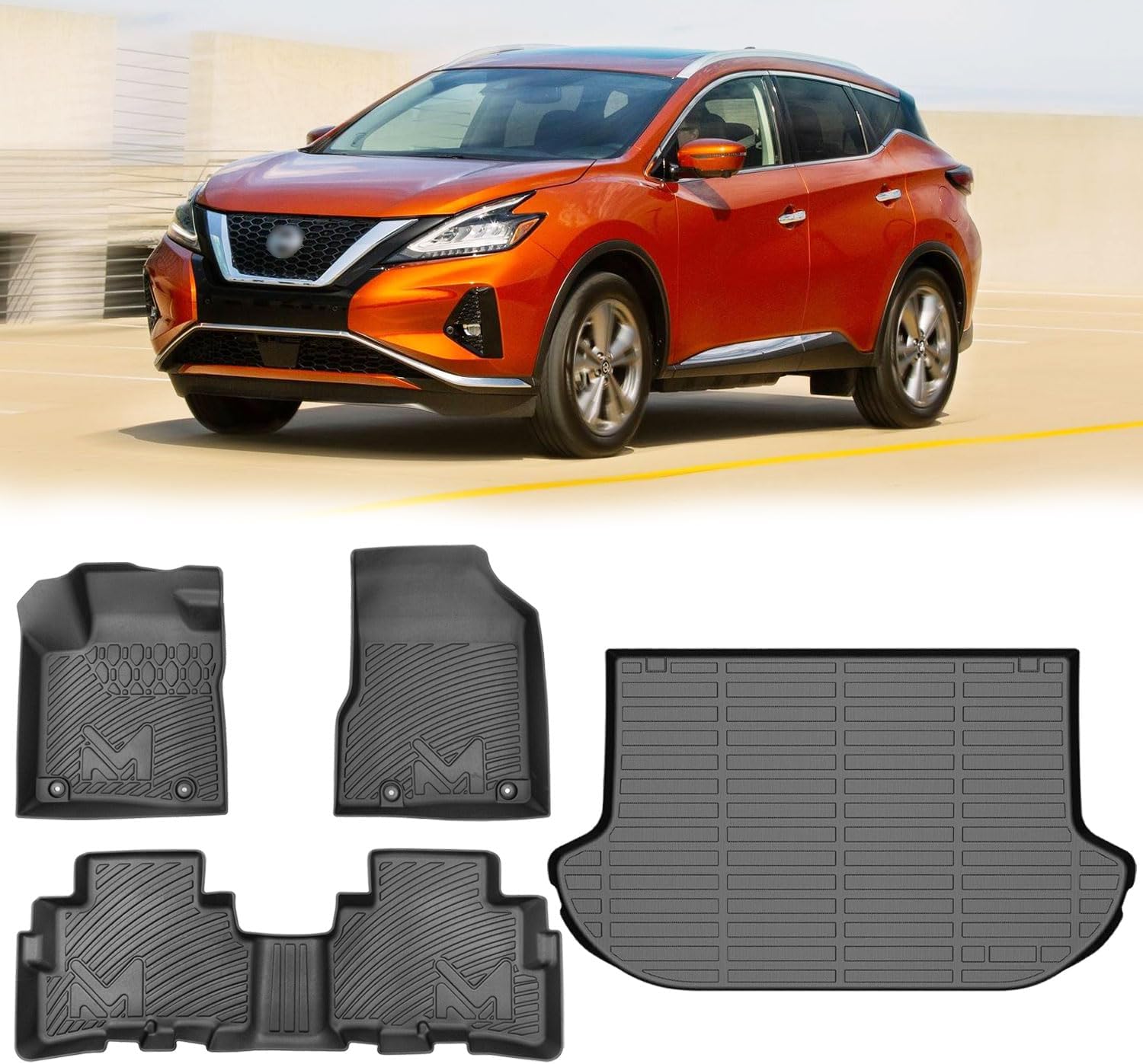 CMVT Auto TPE Floor & Cargo Liner — Nissan Murano