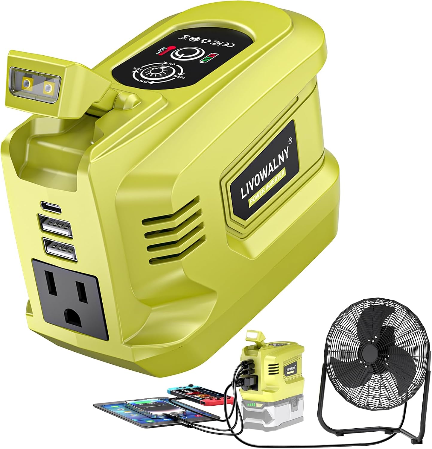 LIVOWALNY Real 200W Power Inverter