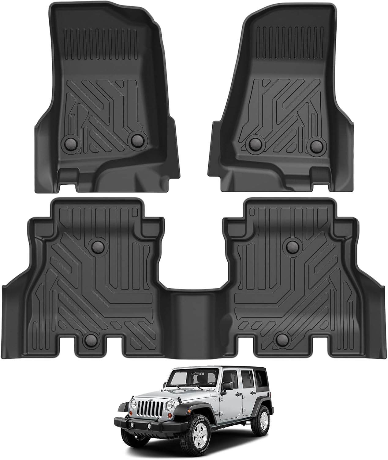 Falafa Floor Mats — Premium TPE Fit