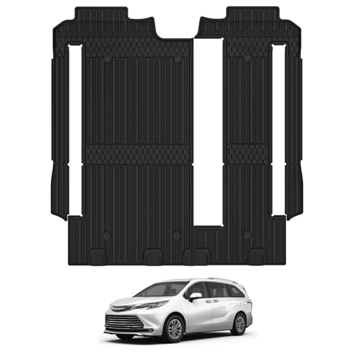 3W Floor Mat Fit Toyota Sienna 2021-2025 (8 Seat)