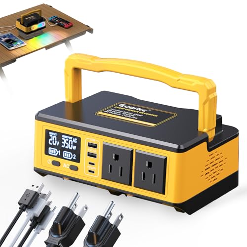 Ecarke 350W Power Inverter (DeWalt)