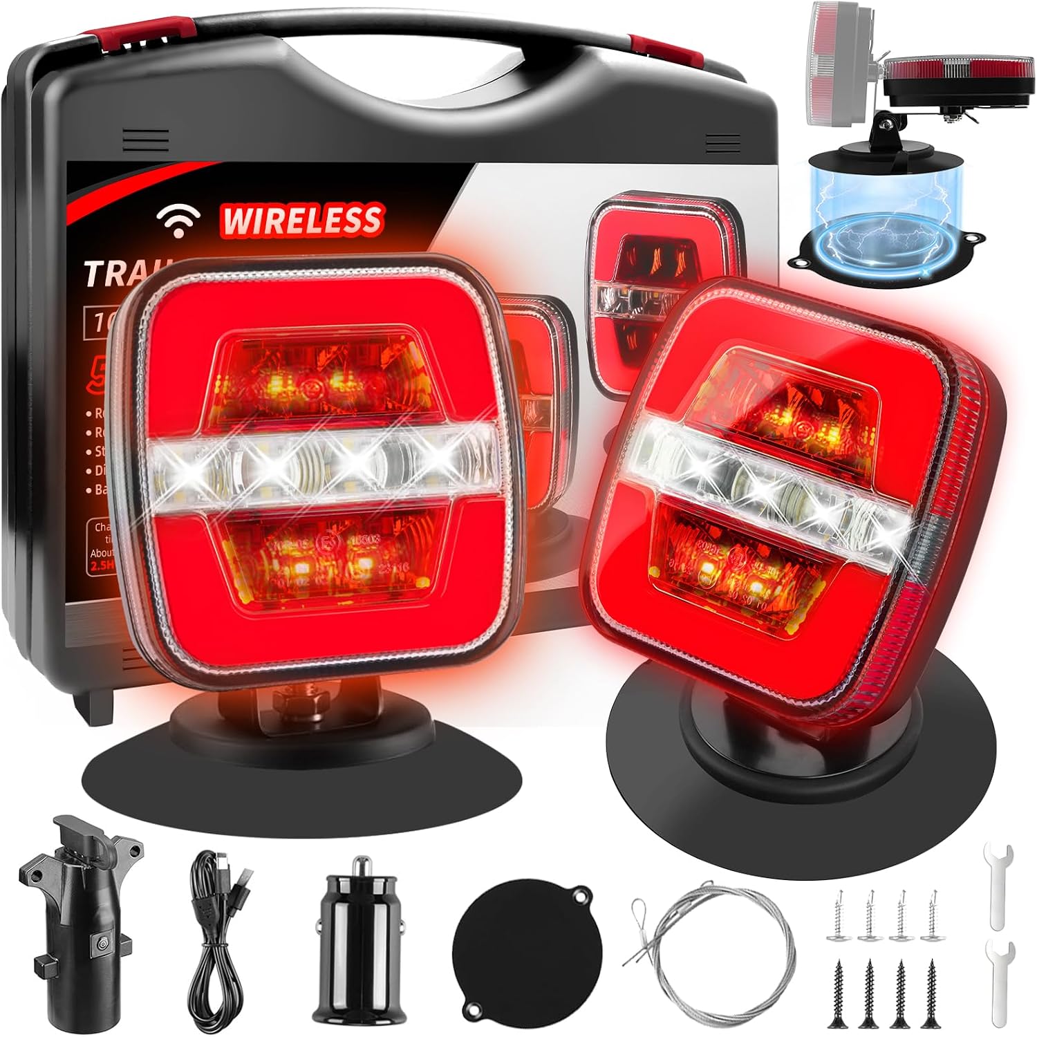 SPNANMA Wireless Trailer Lights